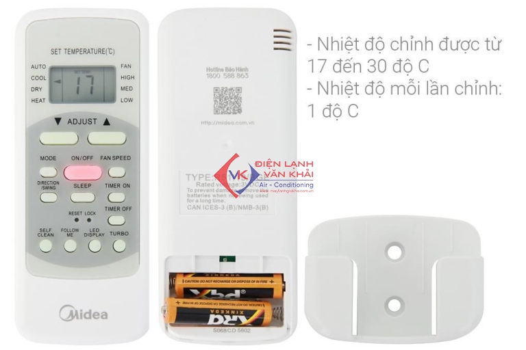 Máy Lạnh Midea MSAF-13CRN8 (1.5Hp) 4 Máy Lạnh Midea MSAF-13CRN8 (1.5Hp)