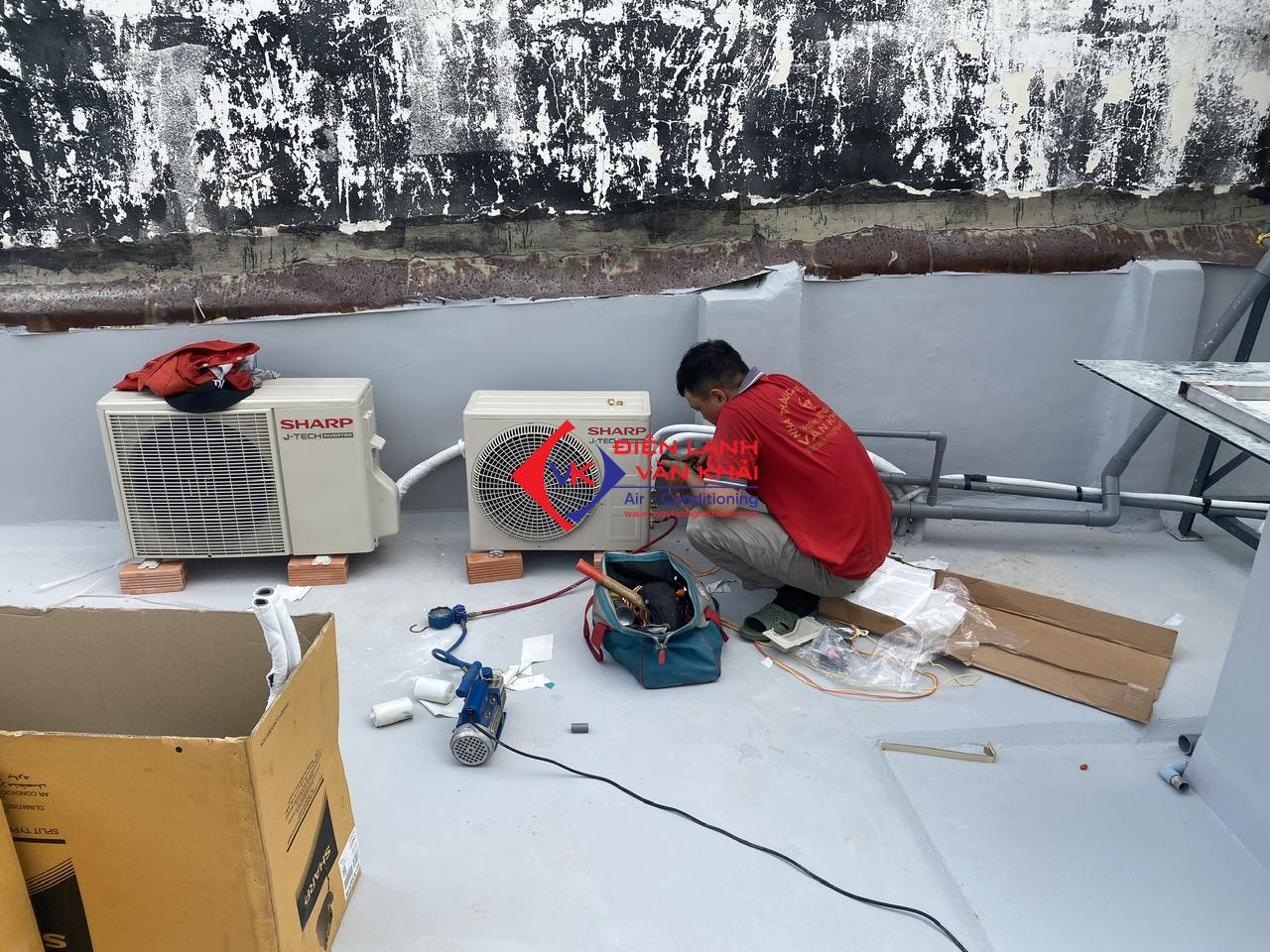 Máy lạnh Sharp Inverter 2 HP AH-X18CEWC mới 2025 2 Máy lạnh Sharp Inverter 2 HP AH-X18CEWC mới 2025